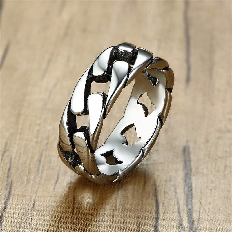 Chain Biker Ring