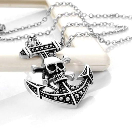 Pirate Anchor Necklace
