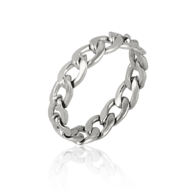 Chain Stainless Rings