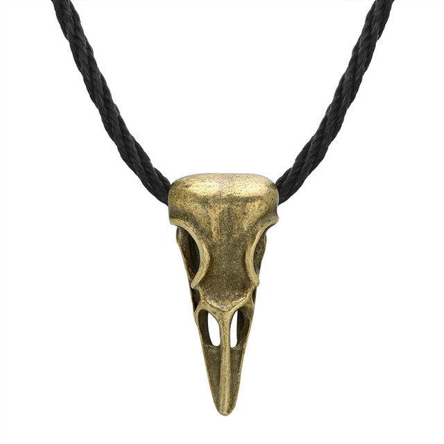 Raven Skull Choker