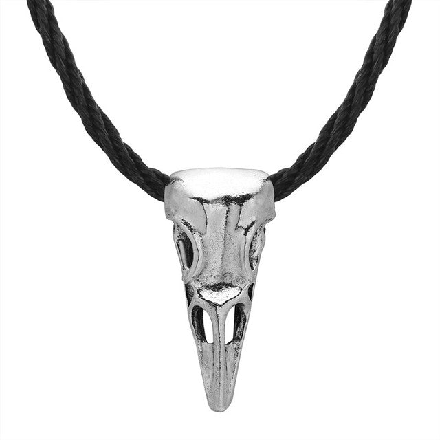 Raven Skull Choker