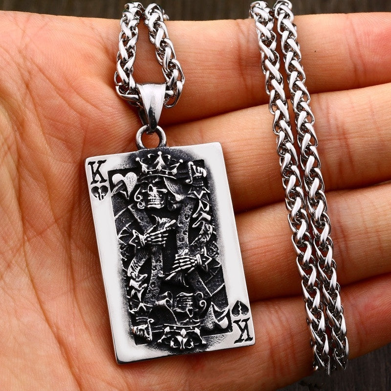 King of Spades Necklace