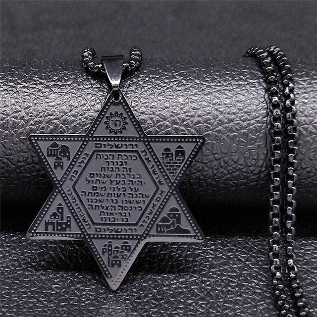 Hexagram Jerusalem Star Necklace