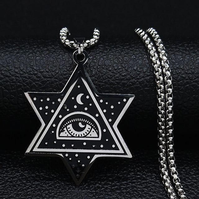 Hexagram Jerusalem Star Necklace