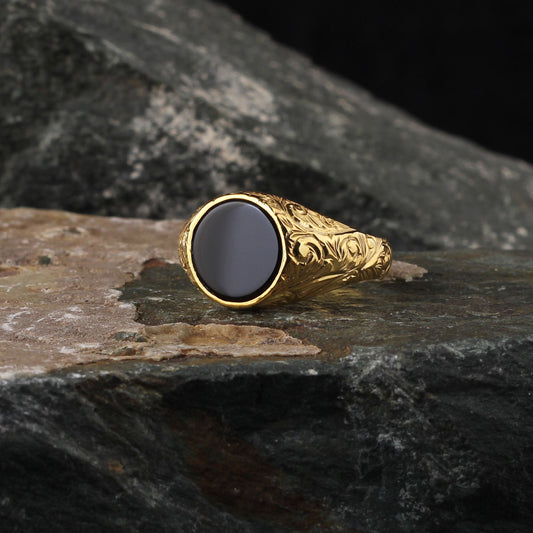 Onyx Stone Ring