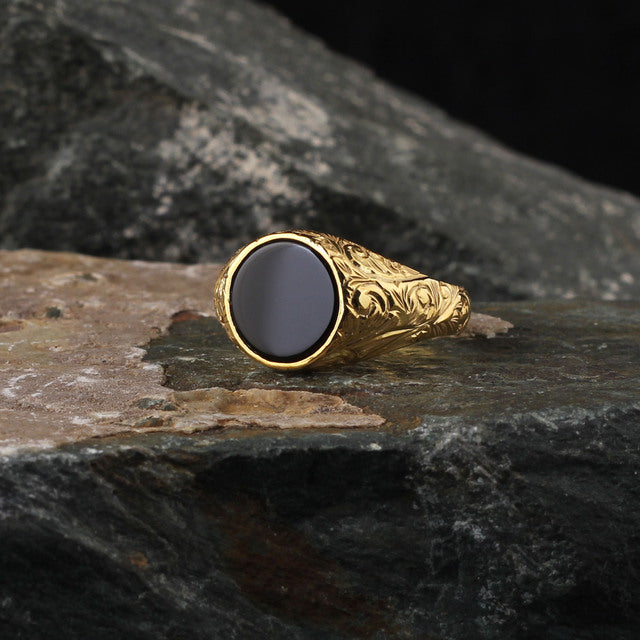 Onyx Stone Ring