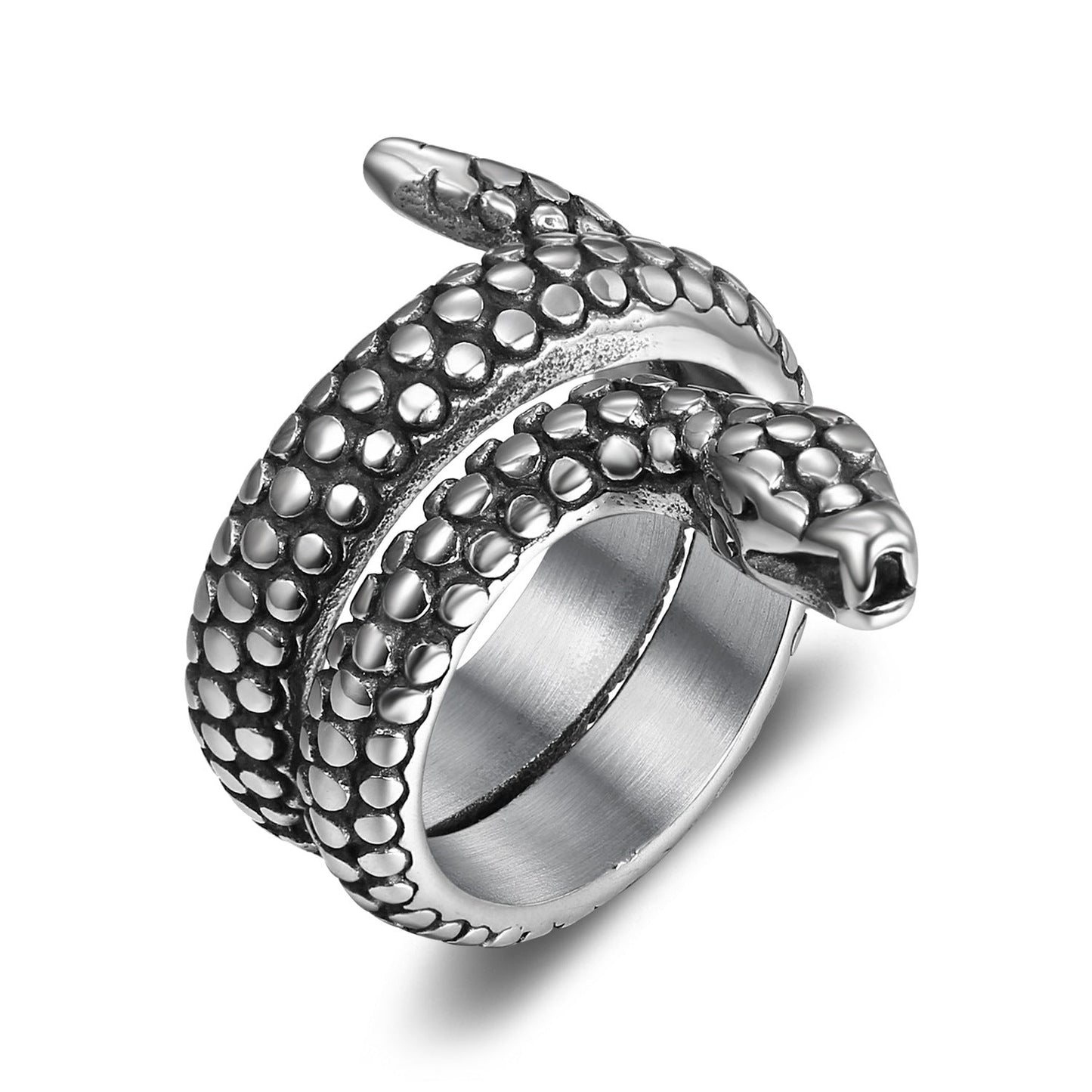 Snake Steel Rings