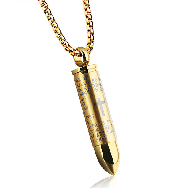 Bullet Bible Pendant