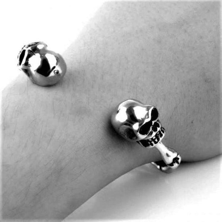 [Stainless Steel] Skull And Bones