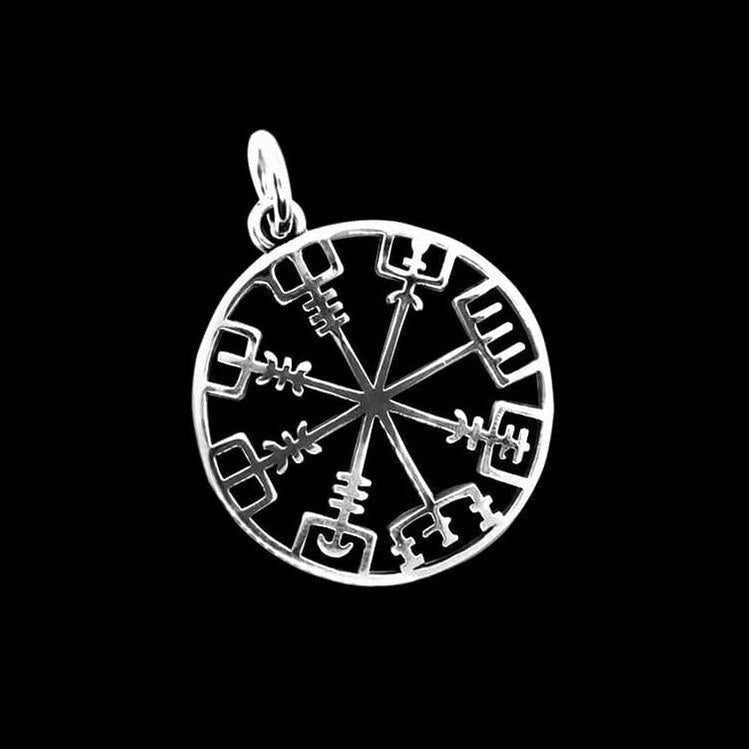 [Stainless Steel] Vegvisir Compass