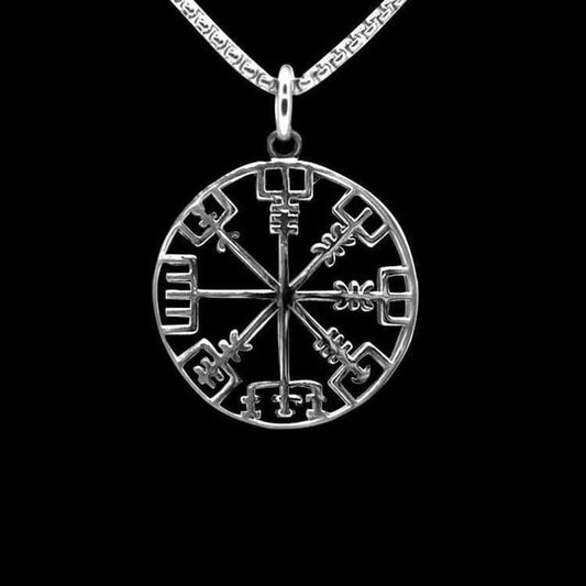 [Stainless Steel] Vegvisir Compass